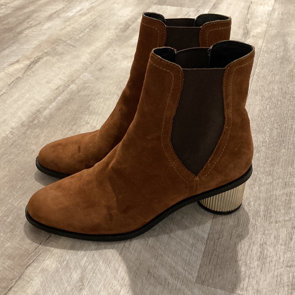 Rebecca Minkoff Saddle Suede Bootie RJ - Picture 3 of 10